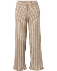 The Elder Statesman - Cotton Striped Trousers - Lyst