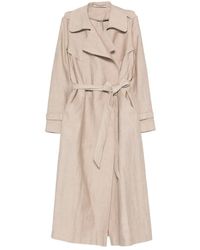 Tagliatore - Carola Belted Trench Coat - Lyst