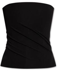 Versace - Bare Shoulders Top - Lyst