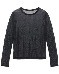 Baserange - Crew Neck Long-Sleeved T-Shirt - Lyst