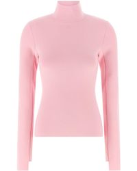 Courreges - Courrèges Interlock Mockneck Jumper - Lyst