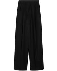 Sportmax - Kiens Belted Wide Leg Pants - Lyst