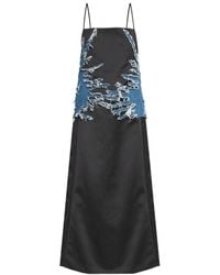 Y. Project - Denim Patch Sleeveless Dress - Lyst