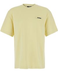 Jacquemus - Le Gros Grain Logo Patch T-Shirt - Lyst