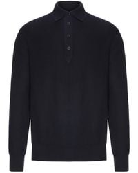 ZEGNA - Oasi Cashmere Polo Shirt - Lyst
