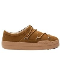 Moon Boot - Park Suede Slippers - Lyst