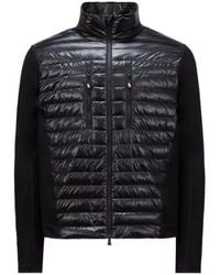 Moncler - Padded Zip-Up Sweatshirt - Lyst