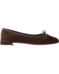 Christian Louboutin - Round Head Ballet Shoes - Lyst