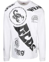 Gcds - Graphic Long-Sleeve T-Shirt - Lyst