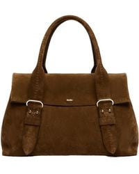 Max Mara - Split Leather Archetipo Handbag - Lyst