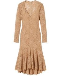 Gucci - Gg Flower Stretch Lace Dress - Lyst