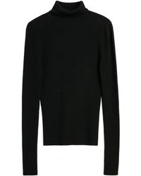 Our Legacy - Ribbed Turtleneck Knitted Sweater - Lyst
