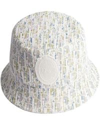 Dior - Oblique Pastel Teddy-D Small Brim Bucket Hat - Lyst