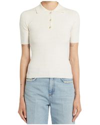 Marella - Short-Sleeved Polo Shirt - Lyst