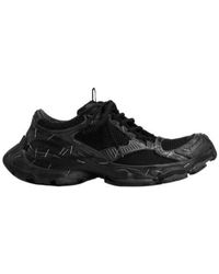 Balenciaga - Stapler Lace-Up Sneakers - Lyst