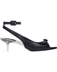 Courreges - Buckle-Detail Sandals - Lyst