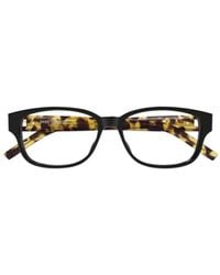 Saint Laurent - Eyewear Rectangle-Frame Glasses - Lyst