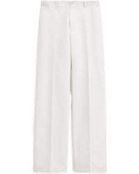 Filippa K - Tailored Cotton Trousers - Lyst