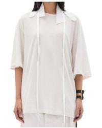 Ann Demeulemeester - Agapi Jersey T-Shirt - Lyst