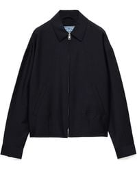 Prada - Kid Mohair Bomber Jacket - Lyst