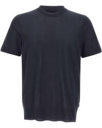 BOSS - Nottano Short-Sleeve Knitted Sweater - Lyst