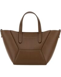 Brunello Cucinelli - Structured Tote Bag - Lyst