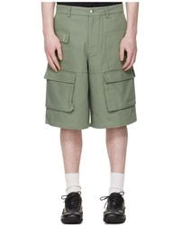 HELIOT EMIL - Cellulae Belt Loop Cargo Shorts - Lyst