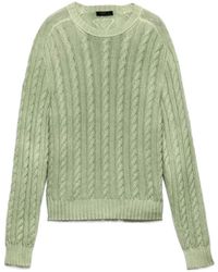 Prada - Wool And Cashmere Crew-Neck Sweater - Lyst