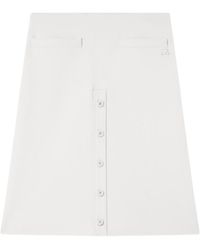 Courreges - Button-Down Skirt - Lyst