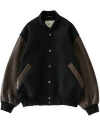 Studio Nicholson - Long-Sleeved Baseball Jacket - Lyst