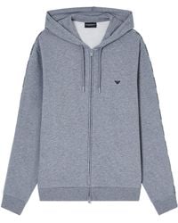Emporio Armani - Zipup Hoodie - Lyst