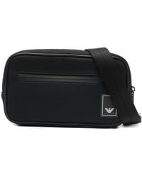 Emporio Armani - Logo-Patch Belt Bag - Lyst