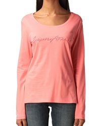 Emporio Armani - Logo Long-Sleeved T-Shirt - Lyst