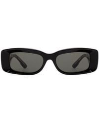 Gucci - Eyewear Rectangular Frame Sunglasses - Lyst