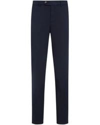Brunello Cucinelli - Tailored Tapered-Leg Trousers - Lyst