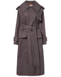 Victoria Beckham - Philippa Cotton Trench Coat - Lyst