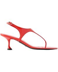 Proenza Schouler - Leather High-Heeled Sandals - Lyst