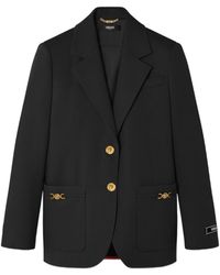 Versace - Single-Breasted Tailored Blazer - Lyst