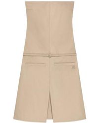 Courreges - Courrèges Belted Bustier Jumpsuit - Lyst