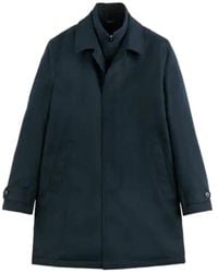 Fay - Layered Single-Breasted Coat - Lyst