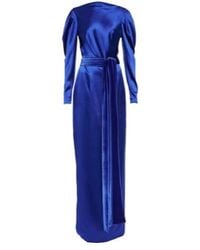 Monique Lhuillier - Silk Satin Gown - Lyst