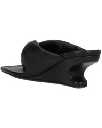 Rick Owens - Simple Leather Sandals - Lyst