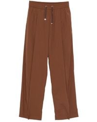 Herno - Lightweight Drawstring Cropped Trousers - Lyst