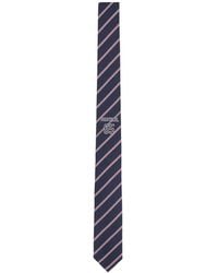 Thom Browne - Logo Patch Striped Tie - Lyst