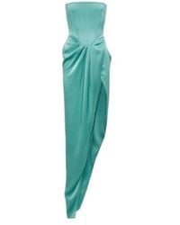 Alex Perry - Strapless Gathered Gown - Lyst