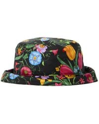 Gucci - Printed Bucket Hat - Lyst