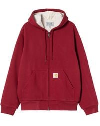 Carhartt - Logo Patch Zipped Hoodie - Lyst