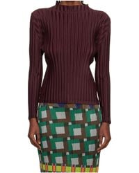 Pleats Please Issey Miyake - Rib Pleats January Knitwear - Lyst