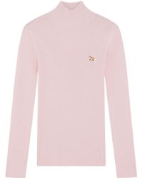 Maison Kitsuné - Maison Kitsuné Baby Fox Turtleneck Jumper - Lyst