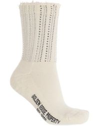 Golden Goose - Crystal Ribbed Socks - Lyst